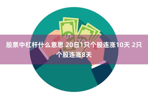 股票中杠杆什么意思 20日1只个股连涨10天 2只个股连涨8天